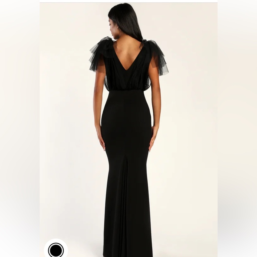 Black formal dress from Lulus!
